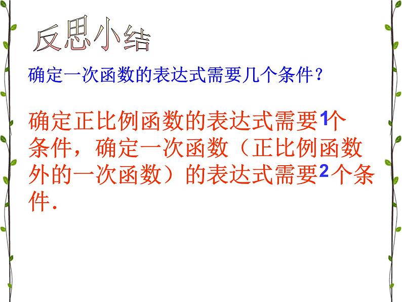 《待定系数法求一次函数的解析式》PPT课件1-八年级下册数学人教版05