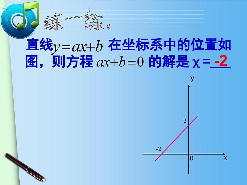 《一次函数与一元一次方程》PPT课件2-八年级下册数学人教版第8页