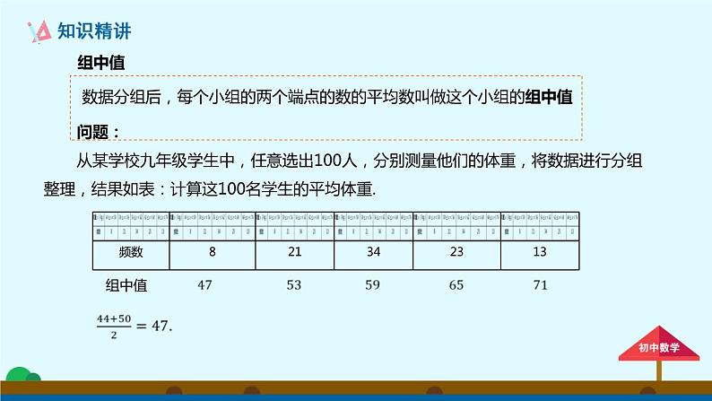 《用样本的平均数估计总体的平均数》PPT课件1-八年级下册数学人教版第3页