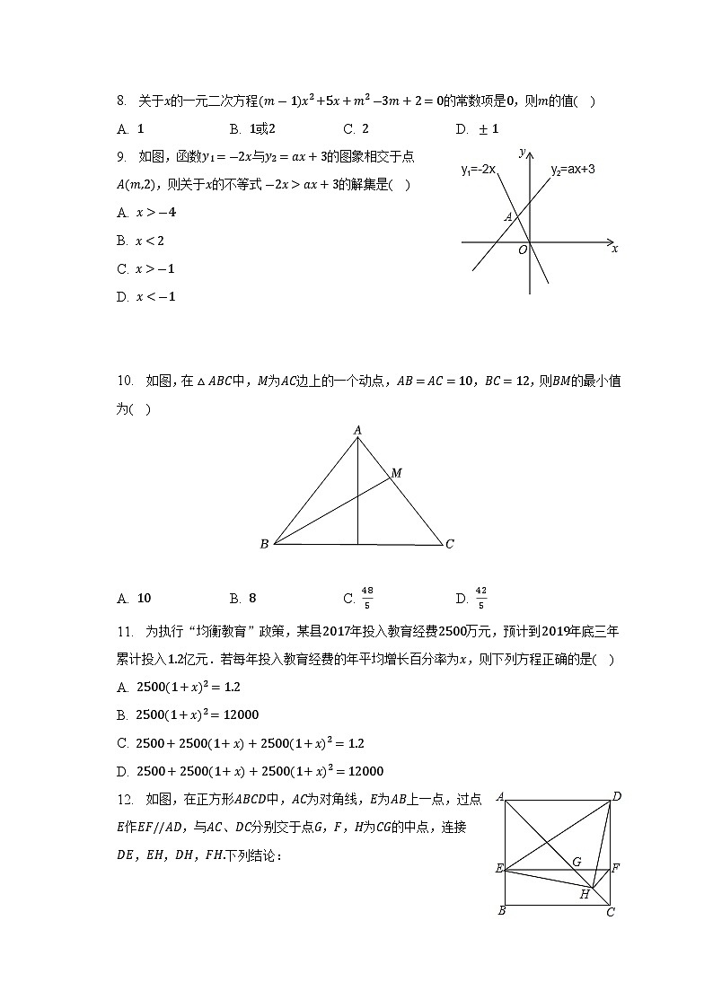 山东省德州市平原县2022-2023学年八年级下学期期末数学试卷（含答案）第2页