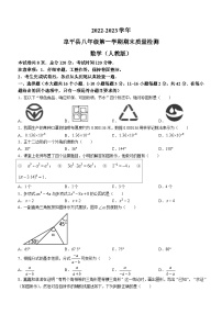 河北省保定市阜平县2022-2023学年八年级上学期期末数学试题（含答案）