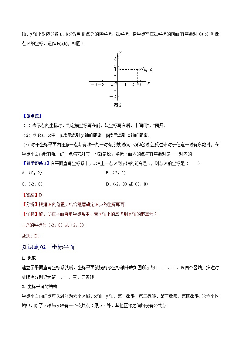 5.2 平面直角坐标系-八年级数学上册同步精品讲义（苏科版）02