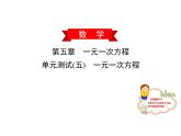 一元一次方程-(课件北师大)