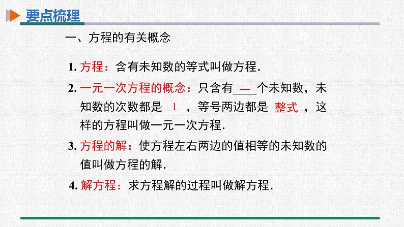 第三章 一元一次方程 整合提升 课件 人教版数学七年级上册02