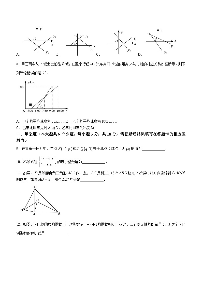 山东省菏泽市定陶区2022-2023学年八年级下学期期末数学试题（含答案）第2页