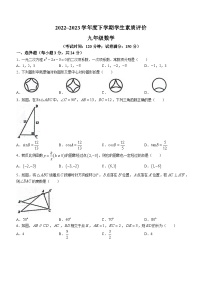 辽宁省鞍山市岫岩满族自治县2022-2023学年九年级下学期3月月考数学试题（含答案）