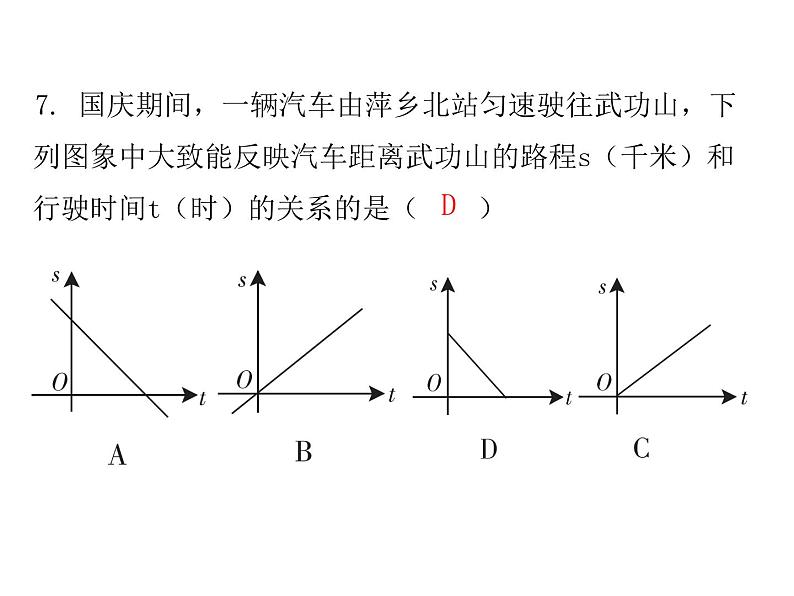 第四章一次函数单元复习-(北师大)课件PPT08