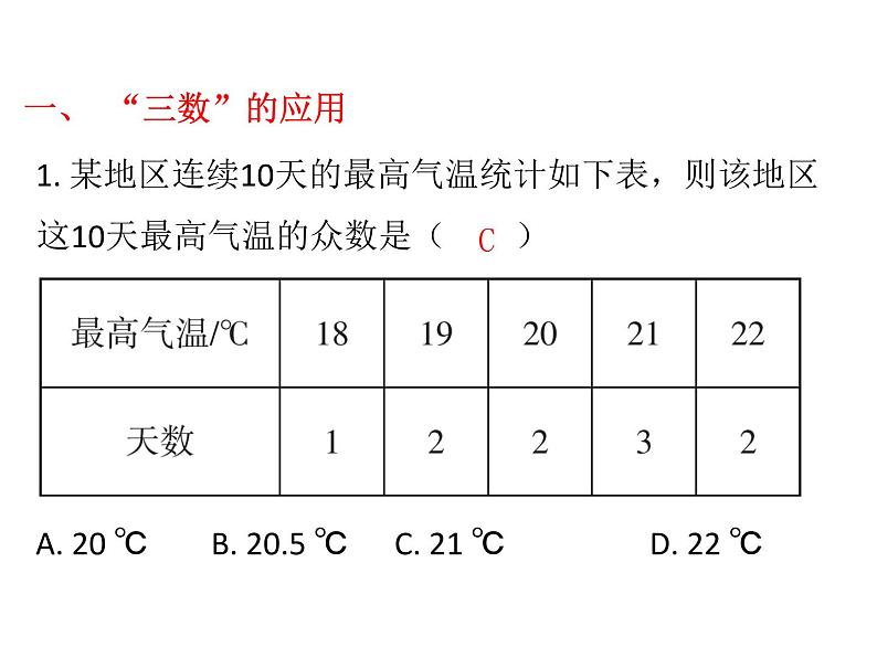 八年级数学上册-期末复习-统计课件PPT第2页