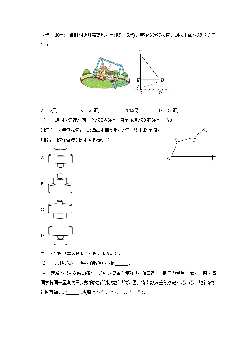 云南省昆明市官渡区2022-2023学年八年级下学期期末数学试卷（含答案）03