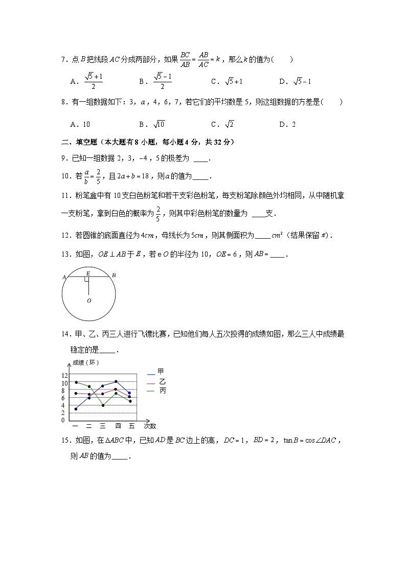 2022-2023学年江苏省徐州市九年级（上）期末数学试卷02