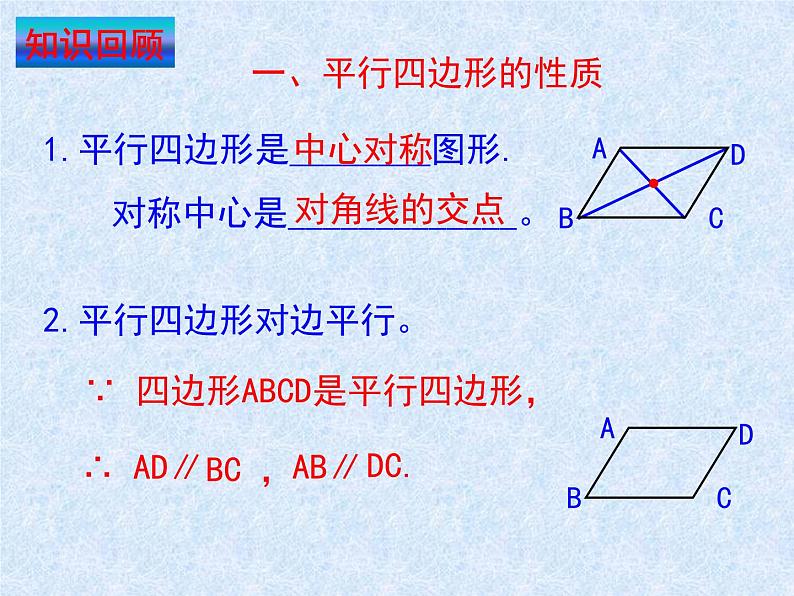 第六章平行四边形回顾与思考课件第3页