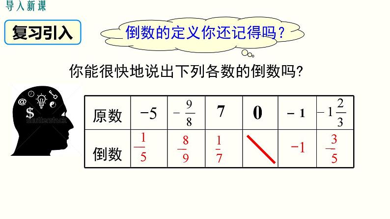 1.4.2 第1课时 有理数的除法法则 人教版七年级数学上册参考课件03