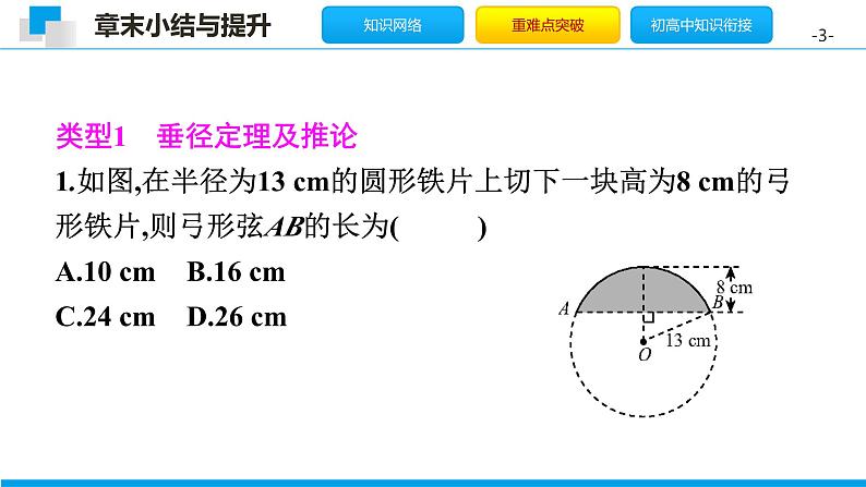 第三章 圆单元小结（北师版）课件PPT第3页