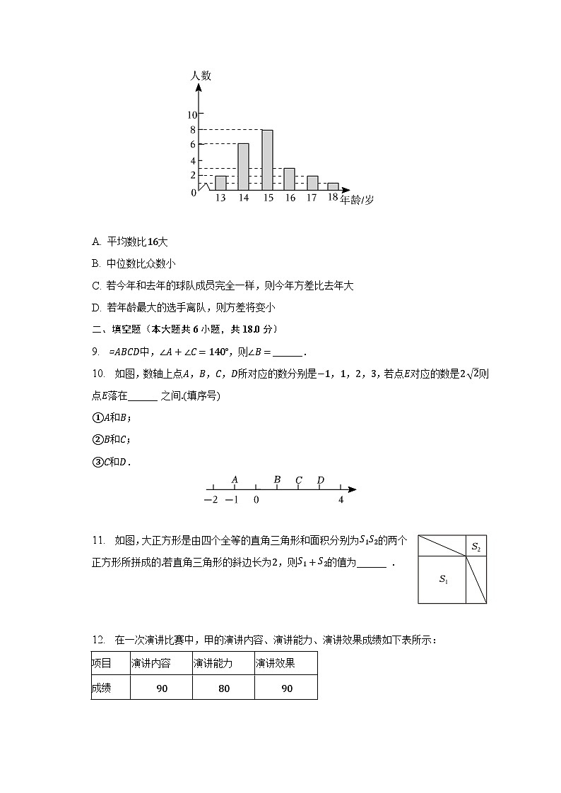 2022-2023学年北京市海淀区八年级（下）期末数学试卷（含解析）02