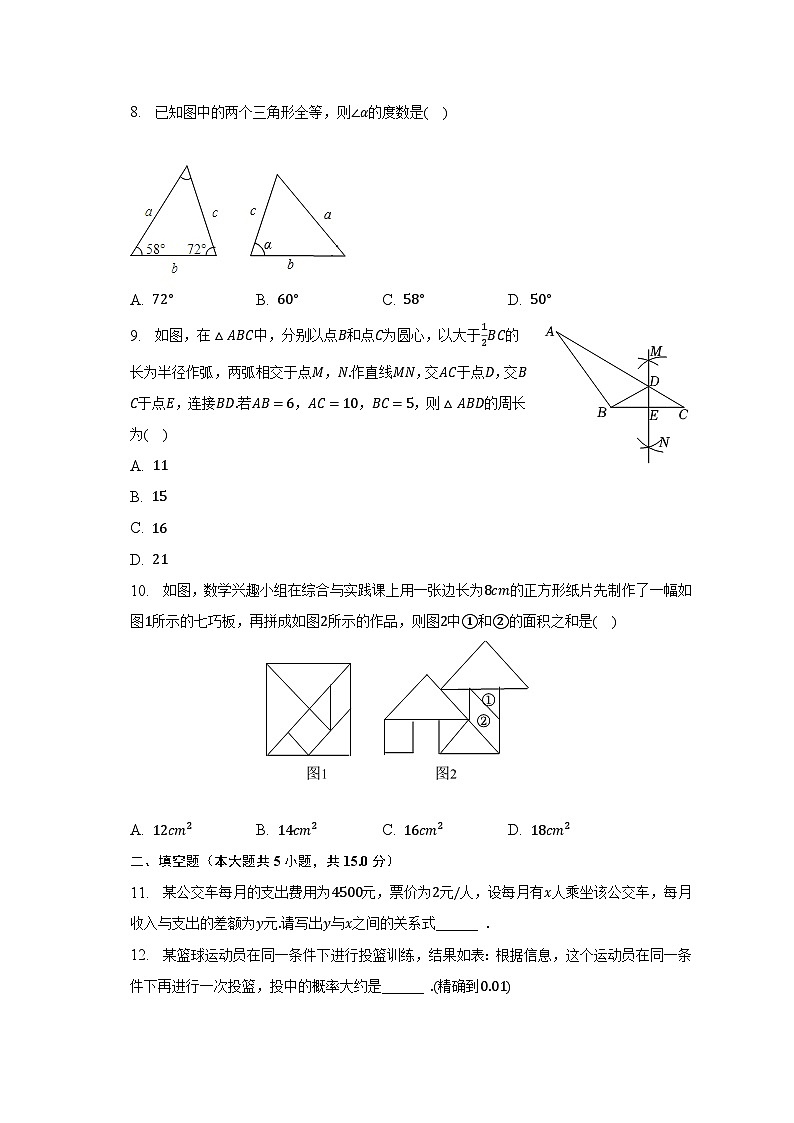 2022-2023学年广东省佛山市南海区、三水区七年级（下）期末数学试卷（含解析）02