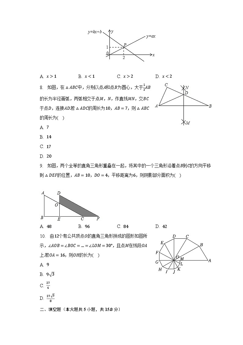 2022-2023学年广东省茂名市茂南区祥和中学八年级（下）期中数学试卷（含解析）第2页
