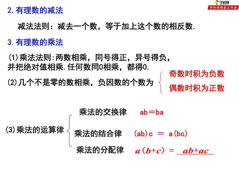 第二章有理数小结与思考-（苏科版）课件PPT第3页