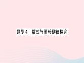 2023九年级数学下册题型4数式与图形规律探究作业课件新版沪科版
