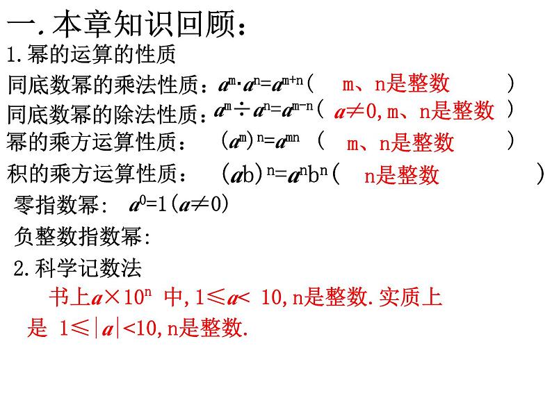 第8章幂的运算复习课件-（苏教科）第2页