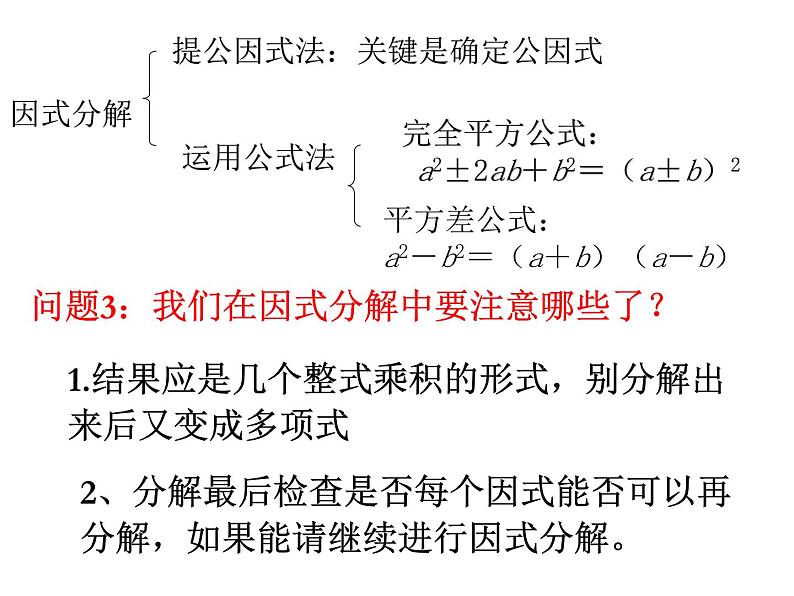 第九章整式乘法与因式分解复习课-（苏教科）课件PPT第4页