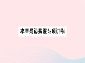 2023七年级数学下册第4章相交线与平行线本章易错易混专项讲练作业课件新版湘教版