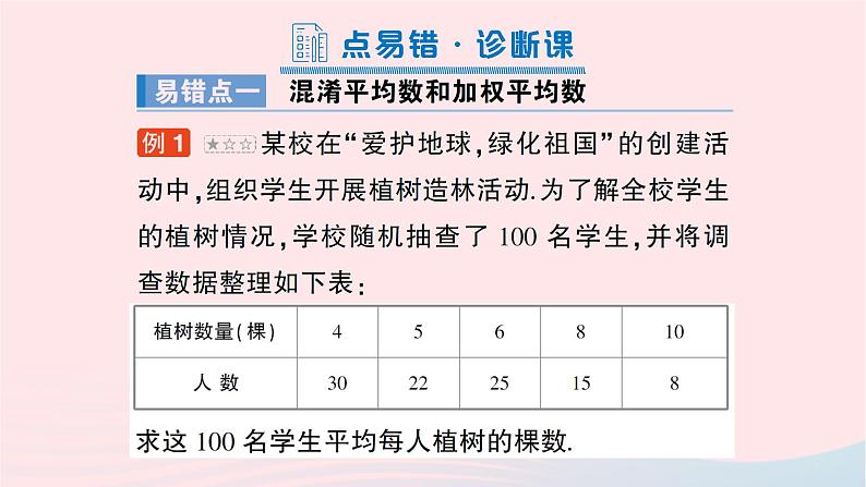 2023七年级数学下册第6章数据的分析本章易错易混专项讲练作业课件新版湘教版第2页