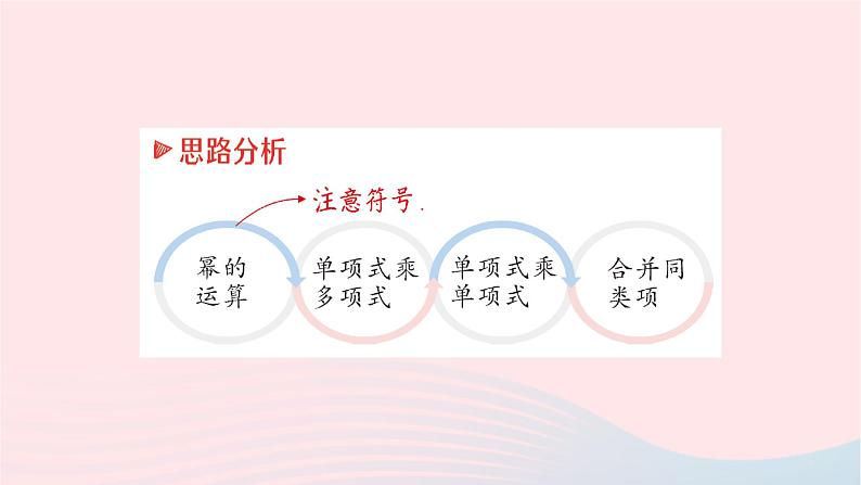 2023七年级数学下册第2章整式的乘法2.1整式的乘法2.1.4多项式的乘法第1课时单项式乘多项式作业课件新版湘教版08