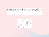 2023七年级数学下册第4章相交线与平行线--4.3平行线的性质作业课件新版湘教版