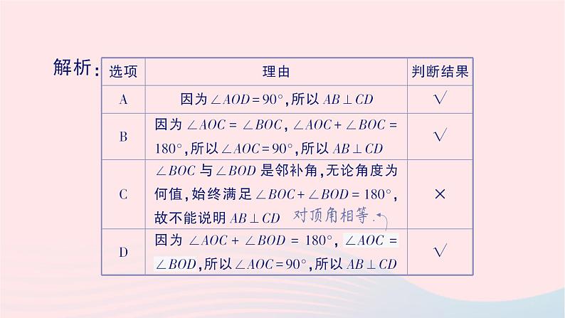 2023七年级数学下册第4章相交线与平行线4.5垂线第1课时垂线的概念作业课件新版湘教版03