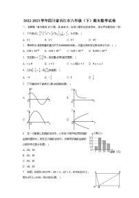 2022-2023学年四川省内江市八年级（下）期末数学试卷（含解析）