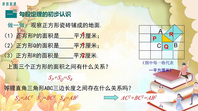 北师大版数学八年级上册 1.1  第1课时 认识勾股定理 课件第4页