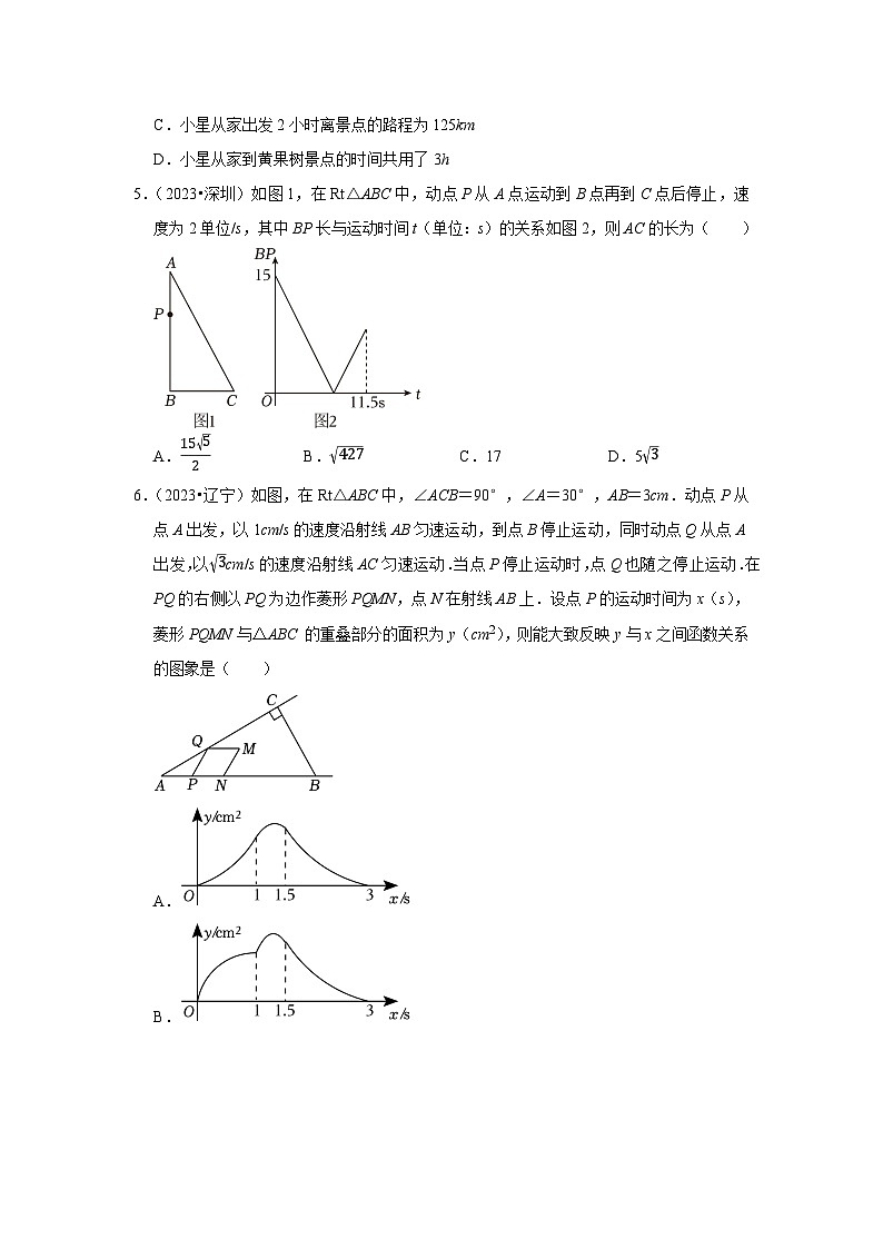 中考数学二轮精品专题复习 函数基础知识第2页