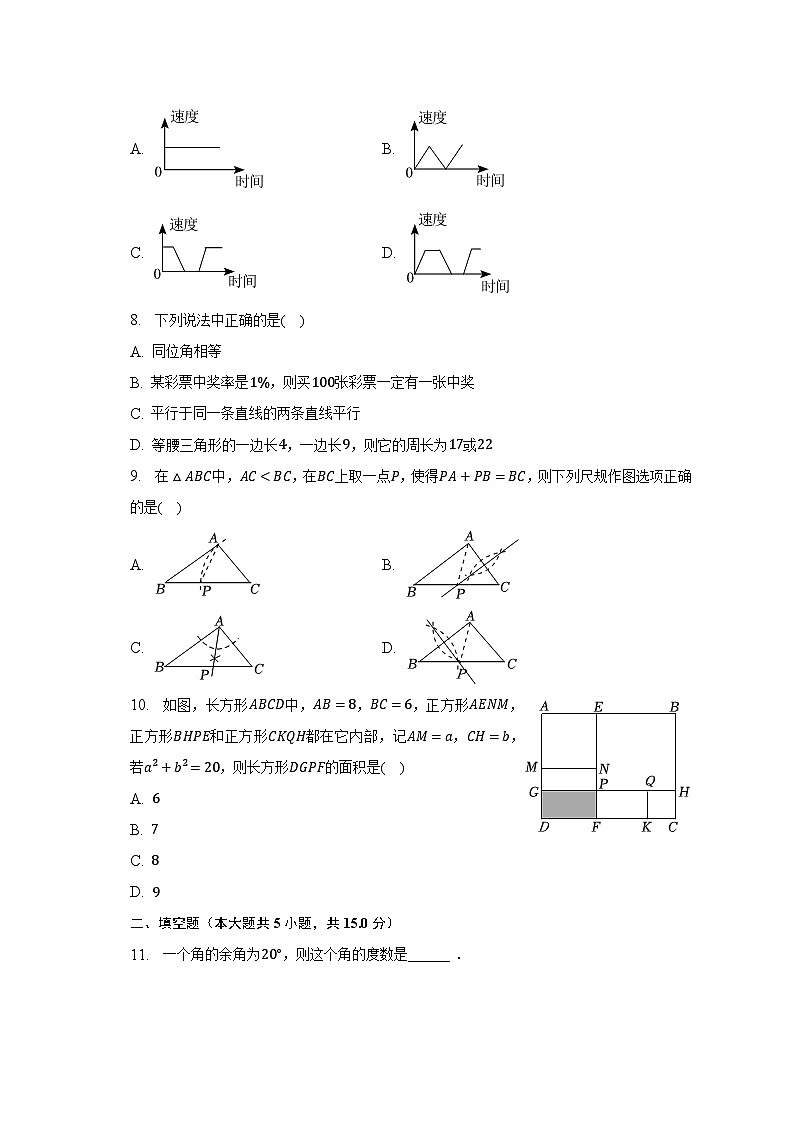 2022-2023学年广东省深圳市福田区七年级（下）期末数学试卷（含解析）第2页