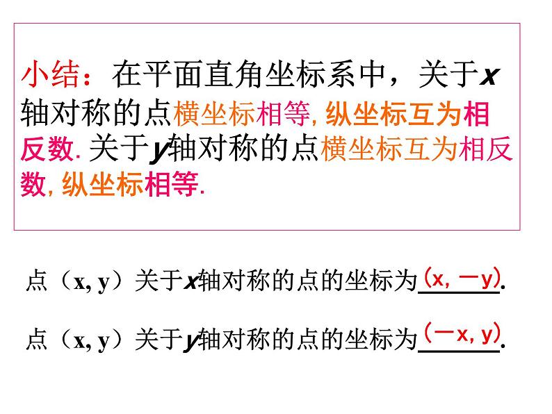 23.2.3《关于原点对称的点的坐标》PPT课件4-九年级上册数学部编版第4页