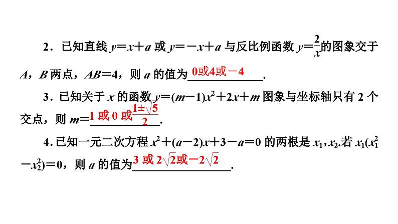 中考数学填空题精讲课件PPT第4页