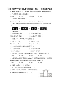 吉林省长春市朝阳区2022-2023学年七年级下学期期末数学试卷（含答案）