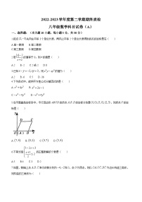 广东省揭阳市榕城区2022-2023学年八年级下学期期末数学试题（含答案）