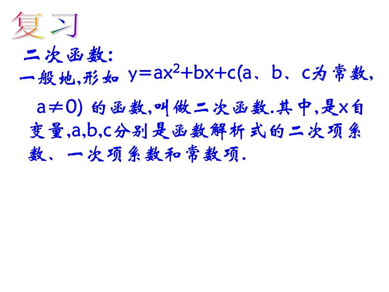 《二次函数y=ax2的图像和性质》PPT课件3-九年级上册数学部编版第1页