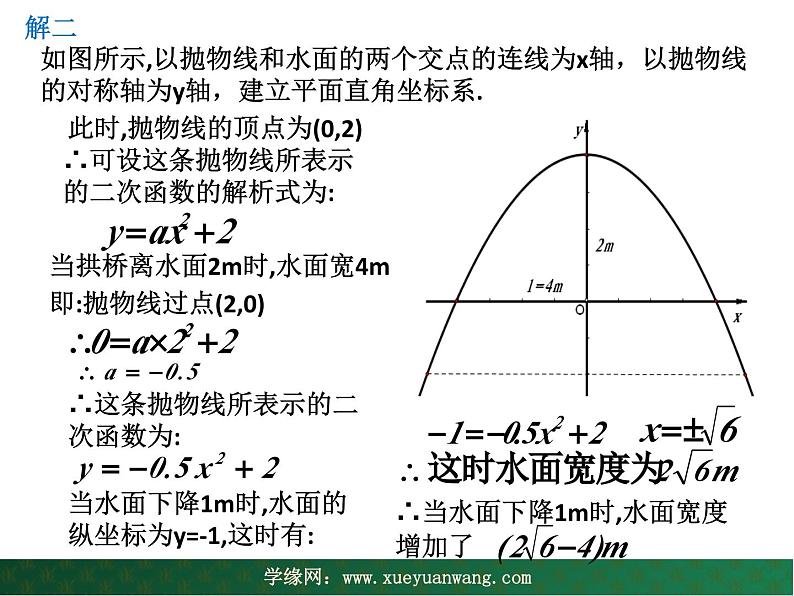 【教学课件】九年级下册数学 第二十六章 26.3 实践与探索 第三课时 华师大版第4页