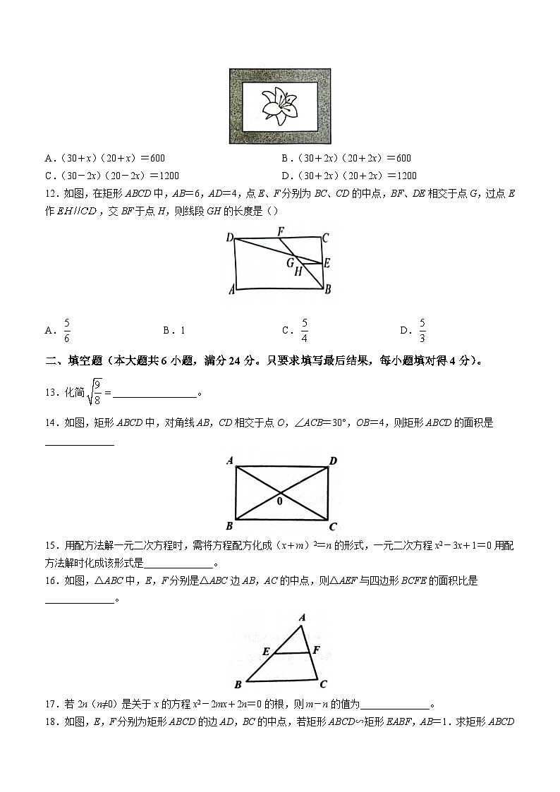 山东省泰安市岱岳区2022-2023学年八年级下学期期末数学试题（含答案）第3页
