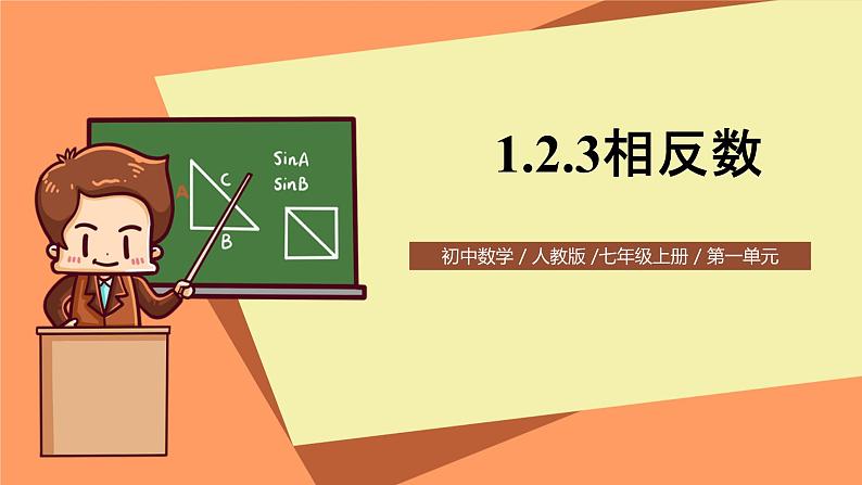 人教版初中数学七年级上册1.2.3《相反数》第3课时课件+教案01