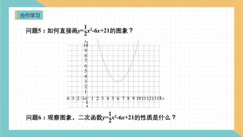 22.1.4二次函数y＝ax^2＋bx＋c的图象和性质课件05