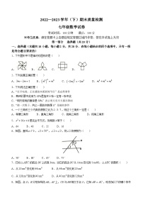 辽宁省本溪市本溪县2022-2023学年七年级下学期期末数学试题（含答案）