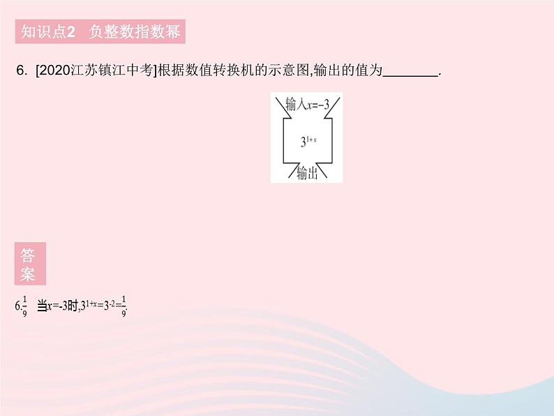 2023八年级数学下册第16章分式16.4零指数幂与负整数指数幂课时1零指数幂与负整指数幂作业课件新版华东师大版08