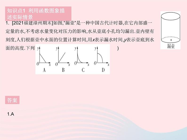 2023八年级数学下册第17章函数及其图象17.2函数的图象课时4利用函数图象解决实际问题作业课件新版华东师大版03