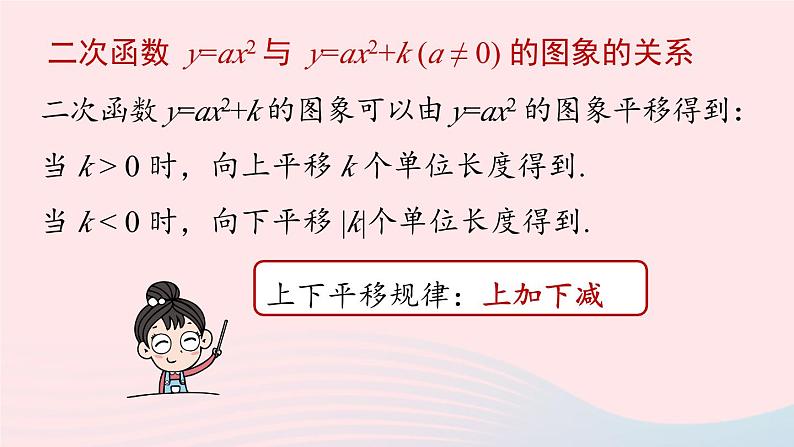 2023九年级数学上册第二十二章二次函数22.1二次函数的图象和性质课时3上课课件新版新人教版08