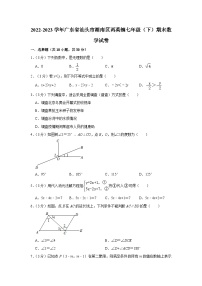 广东省汕头市潮南区两英镇2022-2023学年七年级下学期期末数学试卷（含答案）