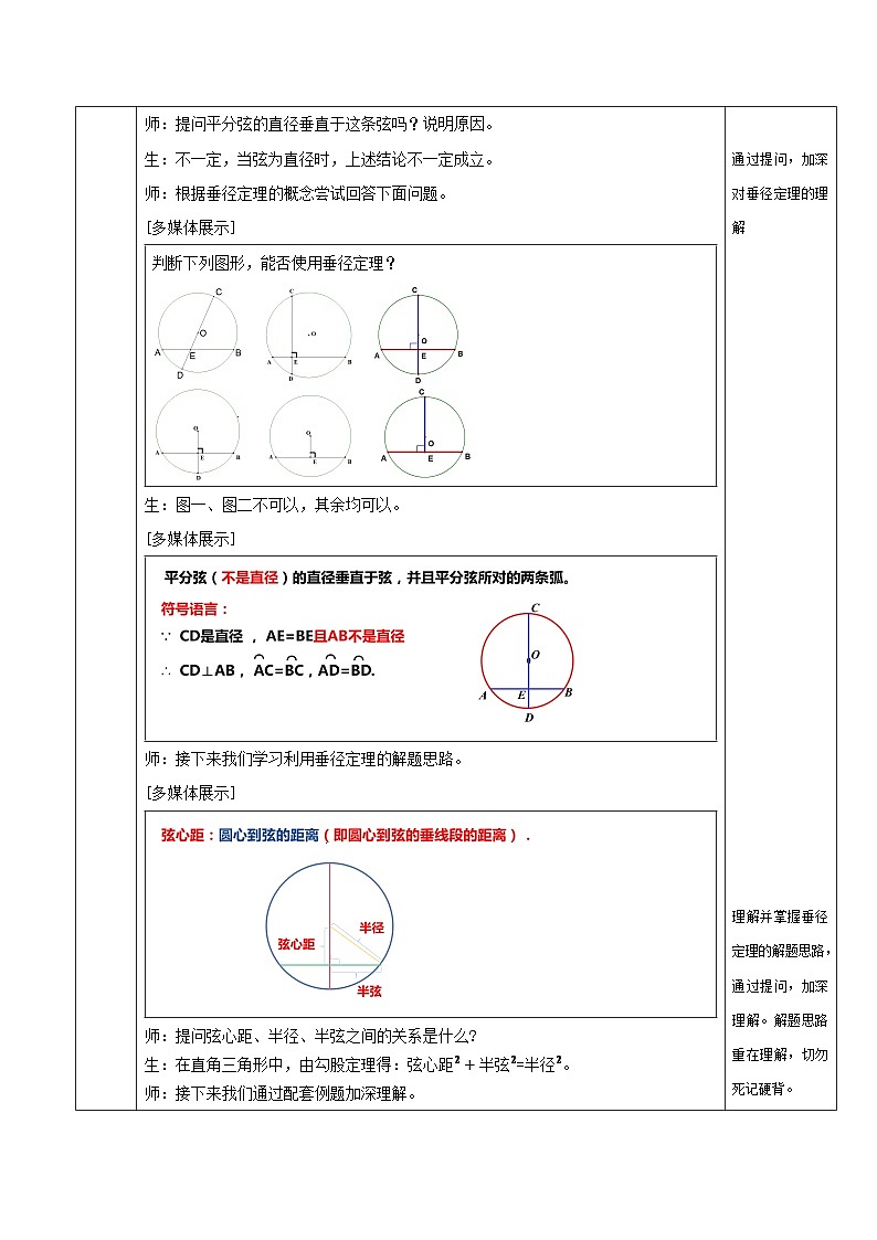 人教版初中数学九年级上册 24.1.2 《 垂直于弦的直径》 课件+教案+导学案+分层作业（含教师学生版和教学反思）03