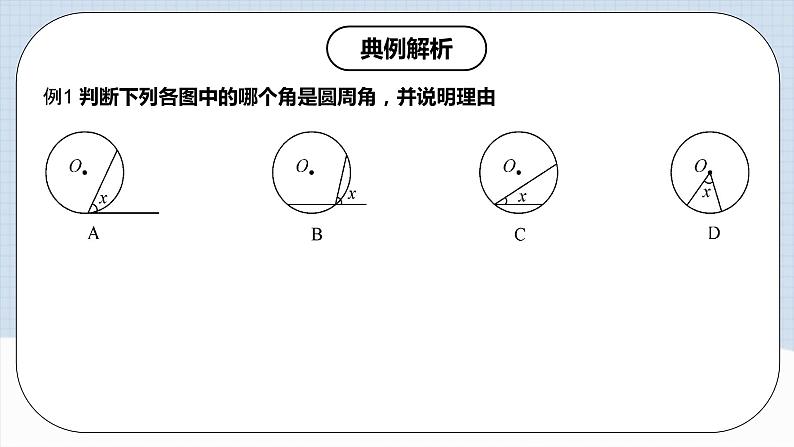 人教版初中数学九年级上册 24.1.4 《 圆周角（第一课时）》 课件+教案+导学案+分层作业（含教师学生版和教学反思）06