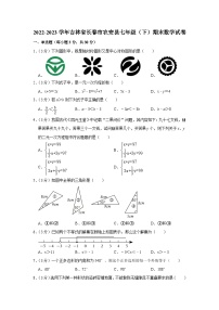 吉林省长春市农安县2022-2023学年七年级下学期期末数学试卷（含答案）